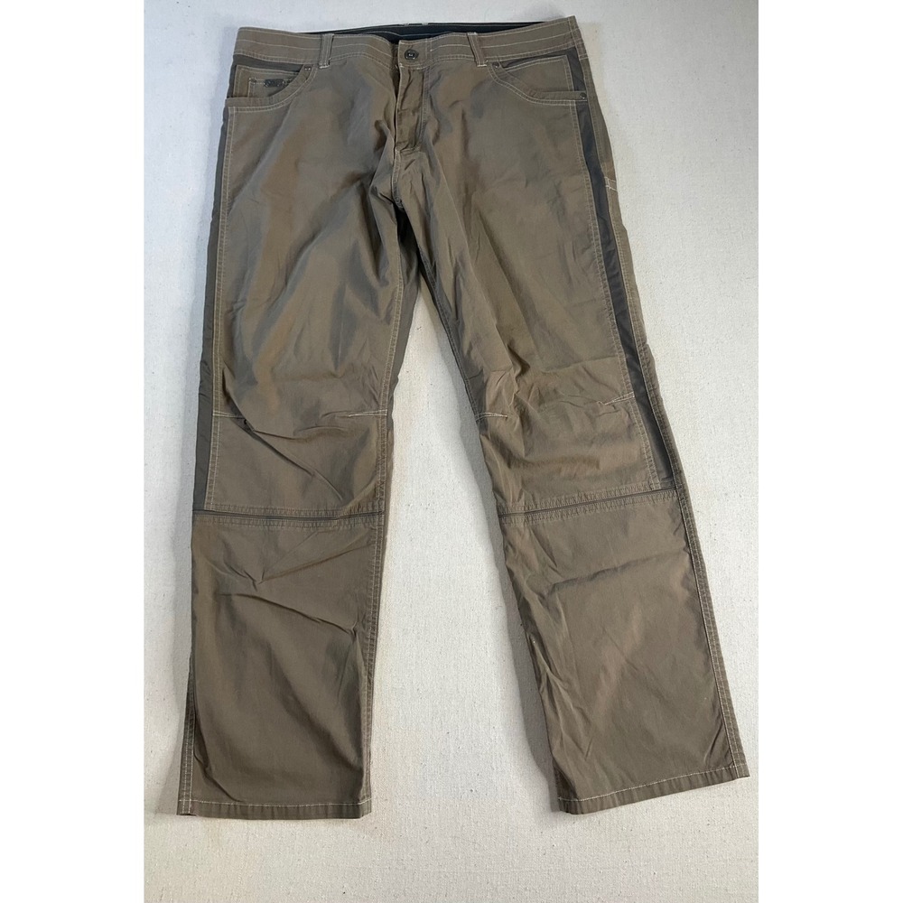 Kuhl Mens Size 40x32 Brown Radikl Lightweight Outdoor Hiking Pants